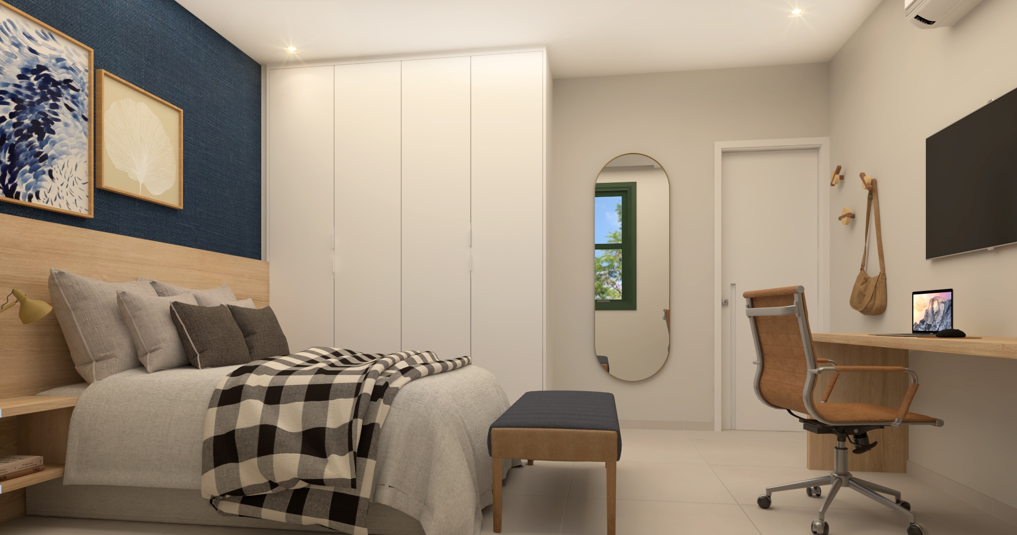 Apartamento Rua Decio Vilares - 35,67 m²